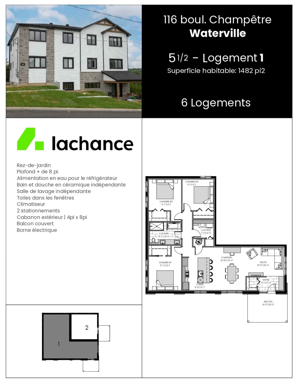 116, boulevard Champêtre #1, Waterville — photo 2