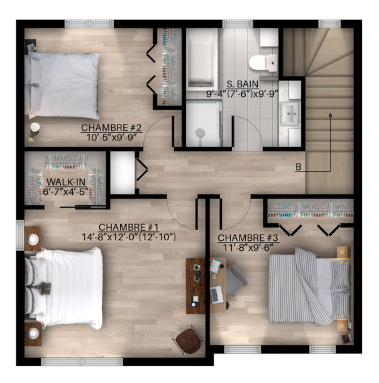 Plan de maison Sutton — 432 000 $ | Lachance