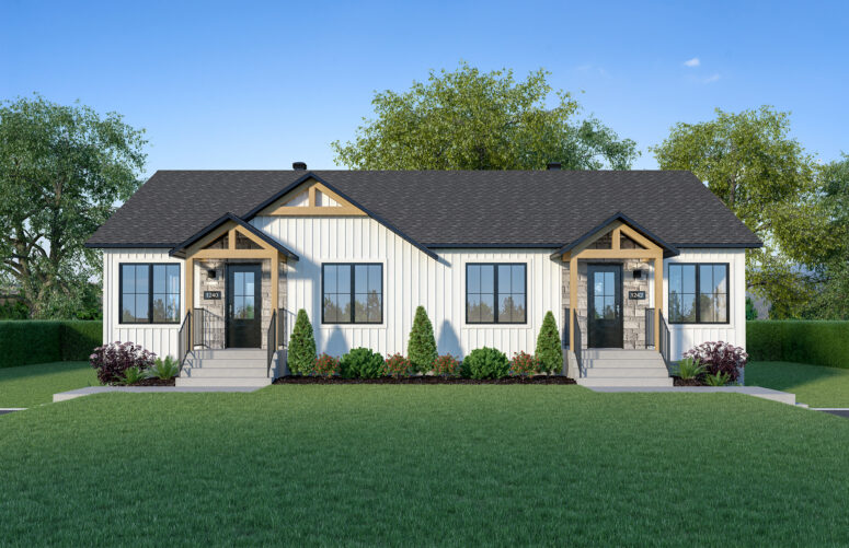 Plan de maison à vendre Brompton 2