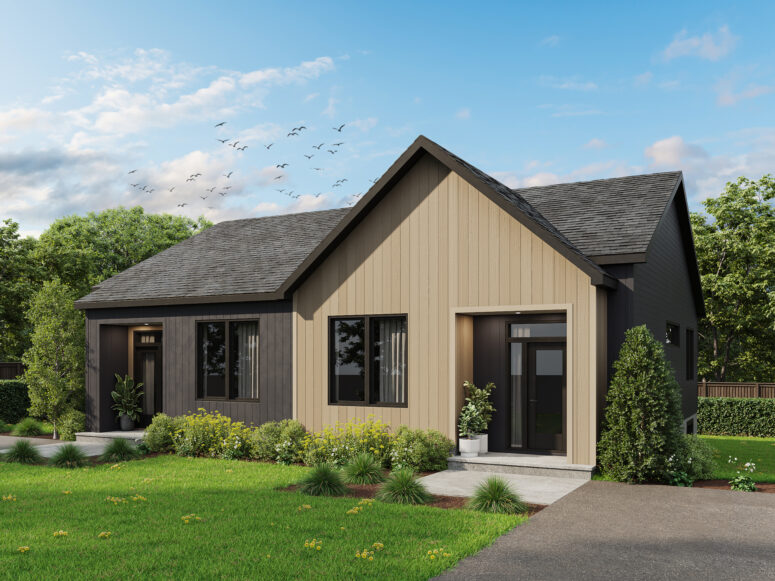 Plan de maison à vendre Charlemagne 1