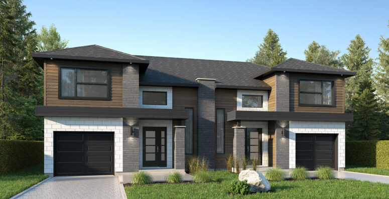 Plan de maison à vendre Jacques Cartier 1