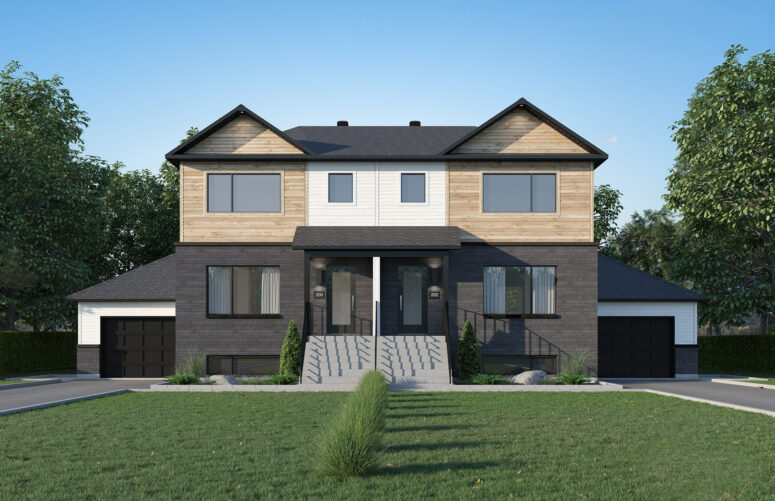 Plan de maison à vendre Ste-Catherine 1